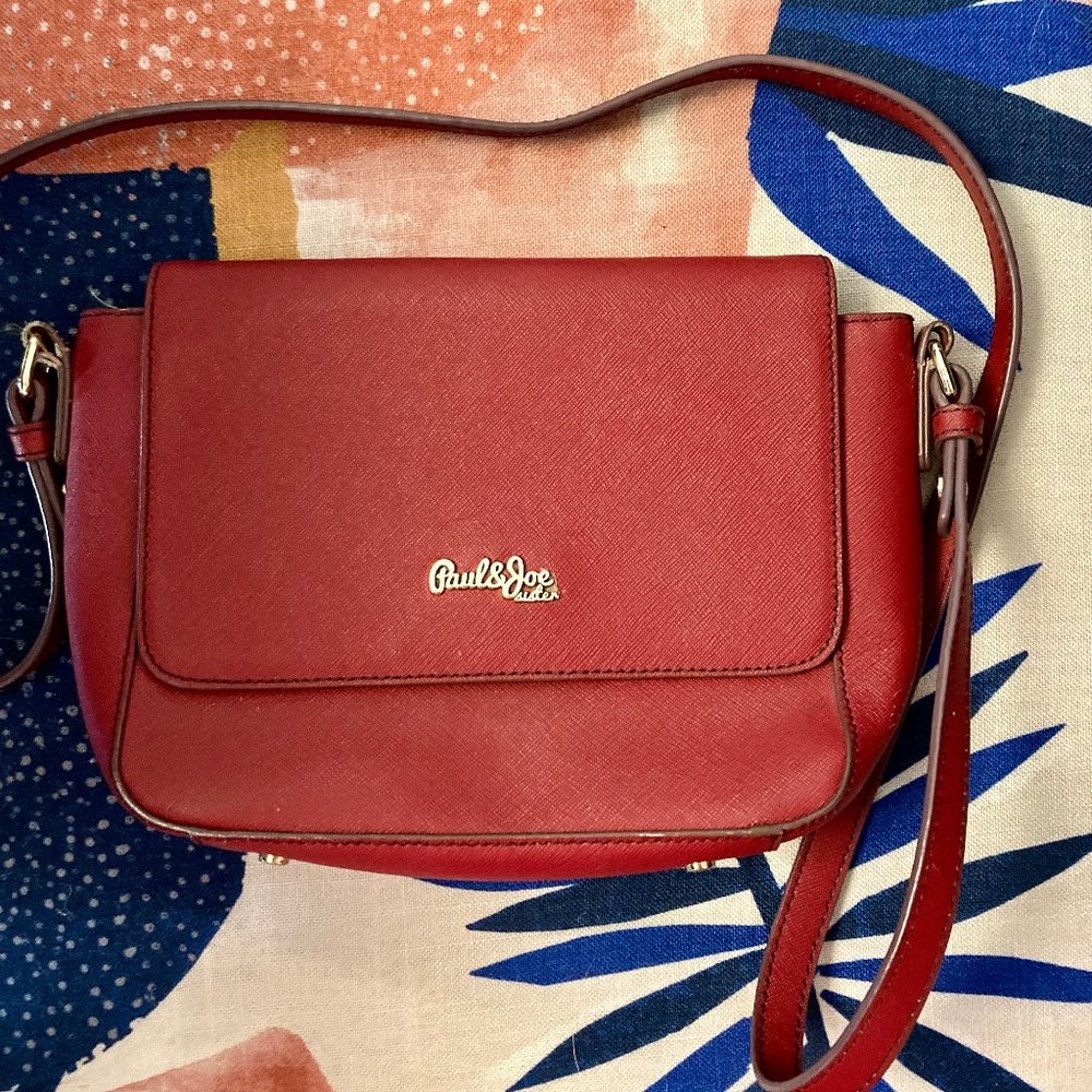 Paul & Joe Sister Leather Crossbody Bag